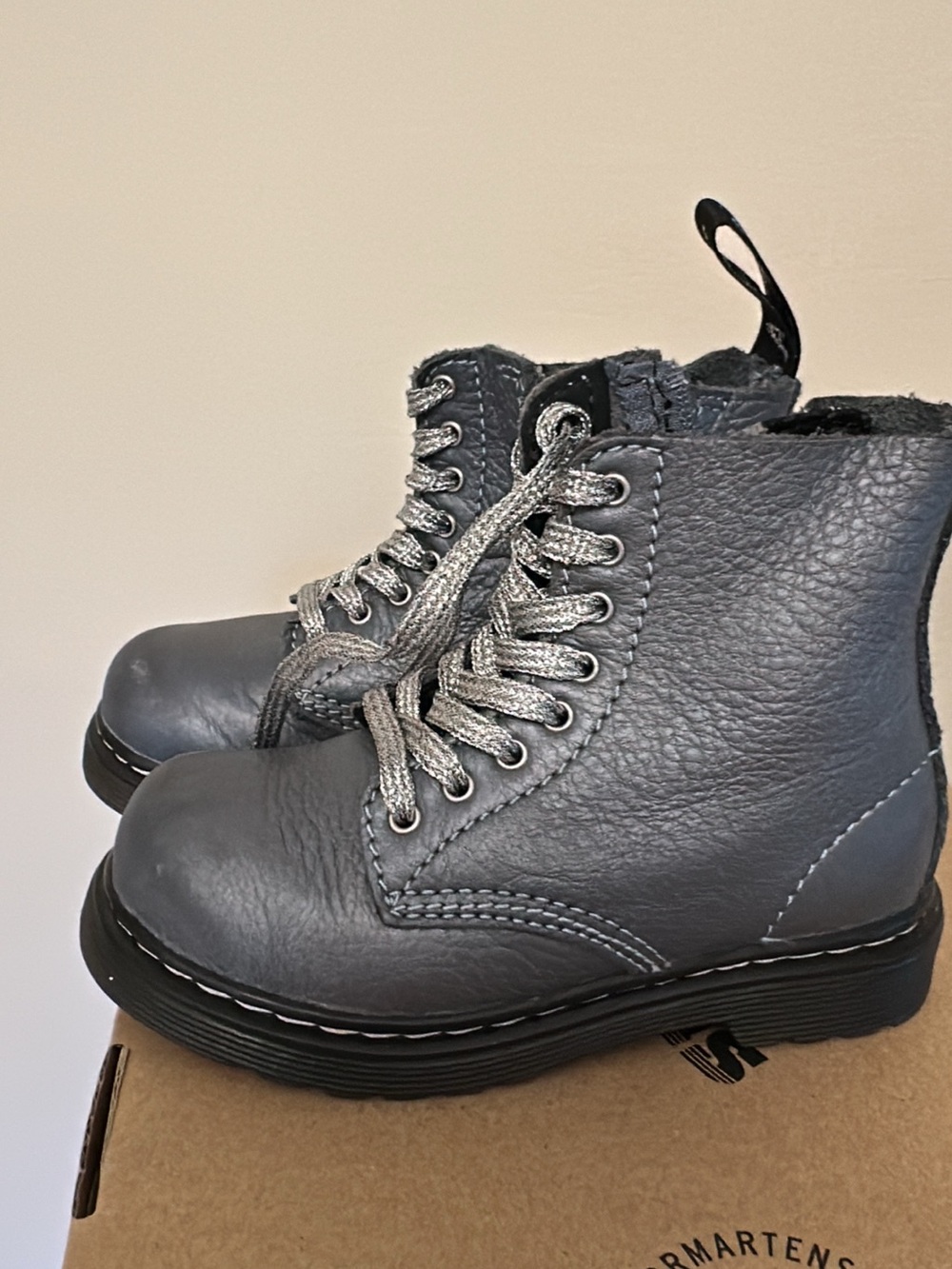 Dr. Martens Black Leather 1460 Pascal Boot Interior Label